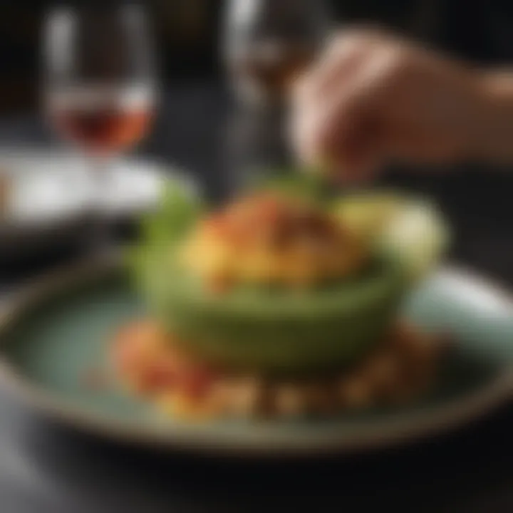 Exquisite Plating at Green Mango