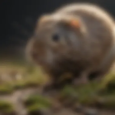 Natural predators of voles in action