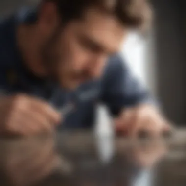 Thorough Pest Inspection Exterminator conducting pest inspection