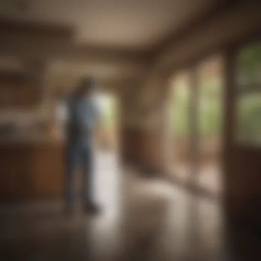 Detailed Inspection for Pest Infestation Exterminator in Arvada inspecting a home for pests