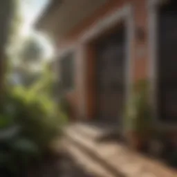 Exterminator inspecting property for pests in Puerto Rico