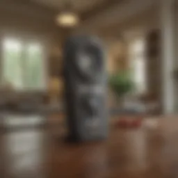 Exterminator inspecting property