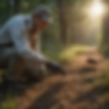 Exterminator implementing preventive measures for long-term tick control