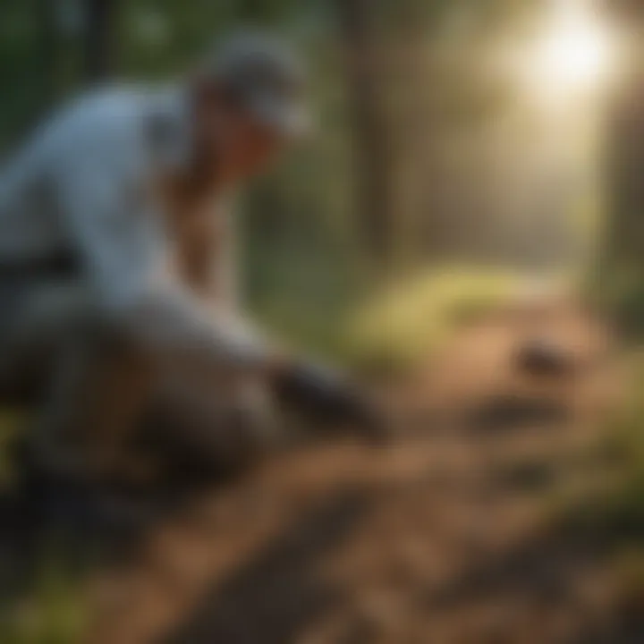 Exterminator implementing preventive measures for long-term tick control