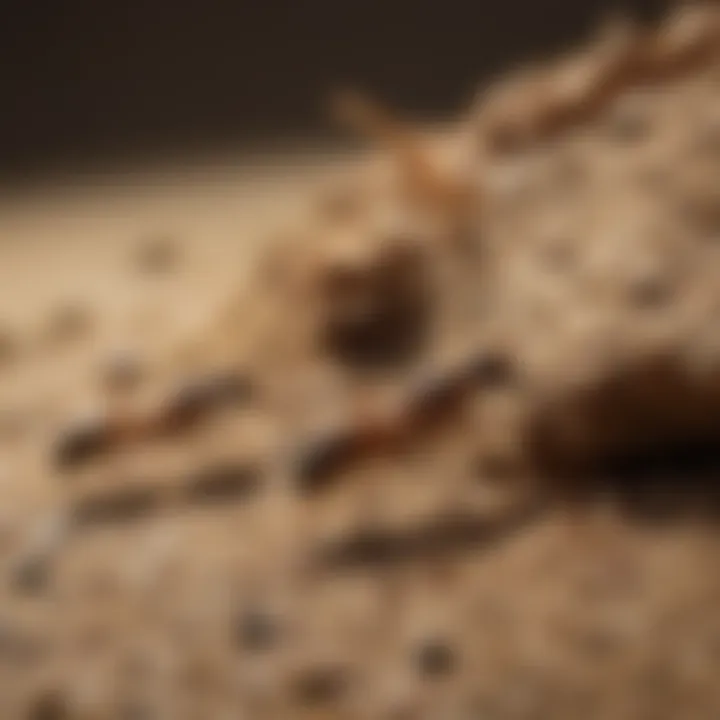A termite's adaptive strategy in response to environmental challenges