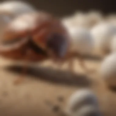 Factors Influencing Bed Bug Bomb Efficacy Illustration showcasing factors influencing success of bed bug bombs against eggs