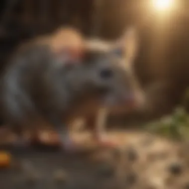 Factors Affecting Mouse Poison Efficacy Illustration showcasing the factors influencing the effectiveness of mouse poison