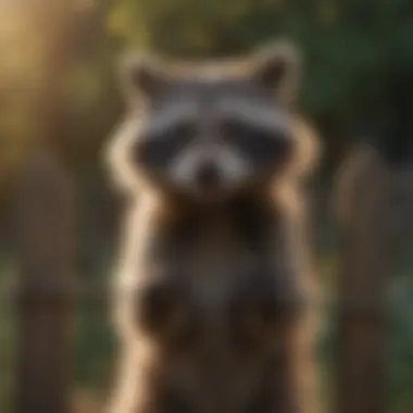 Installing Raccoon-Proof Fencing Fence with Deterrents