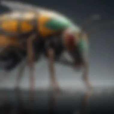 Focused Mechanism of Fendona CS Insecticide Illustration showcasing the targeted action of Fendona CS insecticide