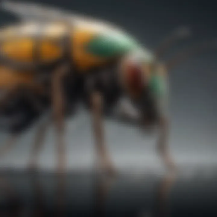 Focused Mechanism of Fendona CS Insecticide Illustration showcasing the targeted action of Fendona CS insecticide