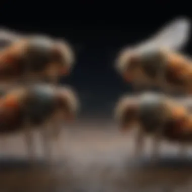 Transformation of Flies Fly Emergence from Pupal Stage