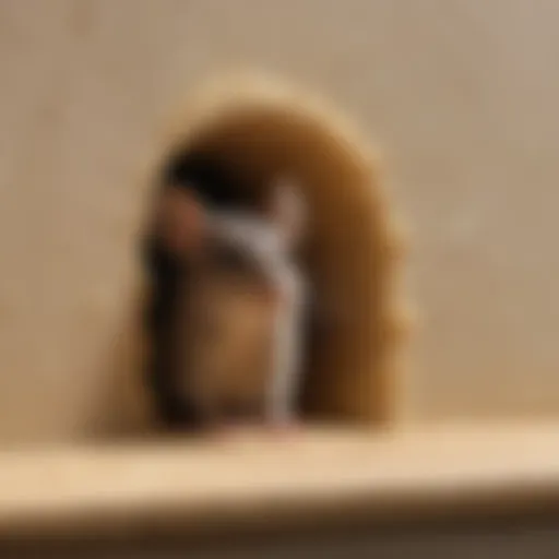 Foam Insulation Filling Mouse Hole