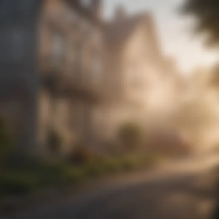 Fogger dispersing solution in a residential setting