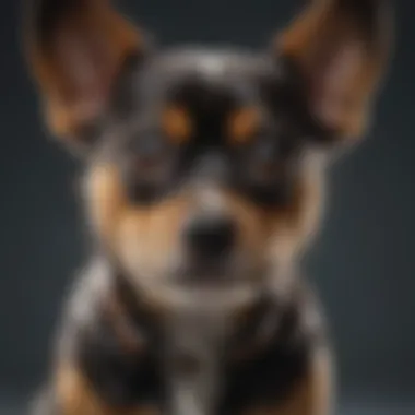 Application of Amazon Frontline Plus on a small dog