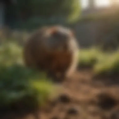 Garden protection from burrowing pests