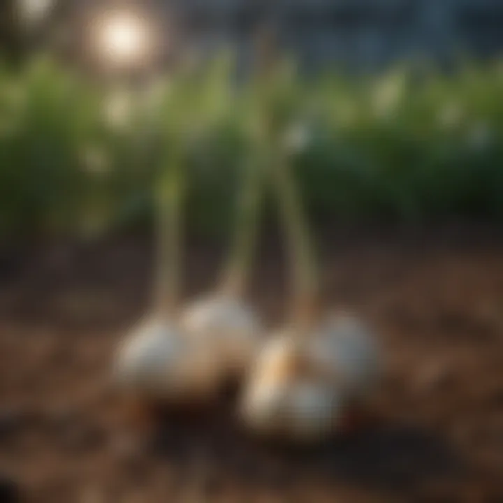 Garlic Stake Application Technique