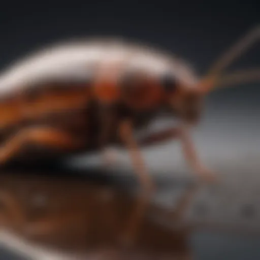 German roach gel application process