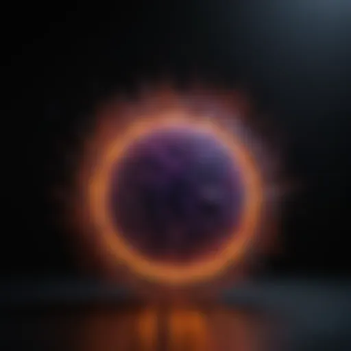 Glowing Chemical Reaction Under Black Light