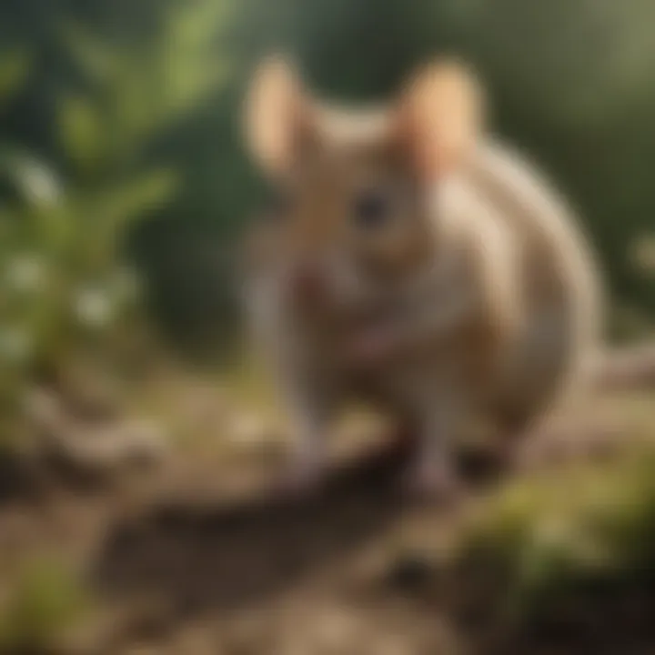 Visual showcasing the ecological impact of humane pest control
