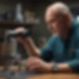 Thorough Inspections by Greenix Pest Control Greenix Pest Control technician conducting an inspection