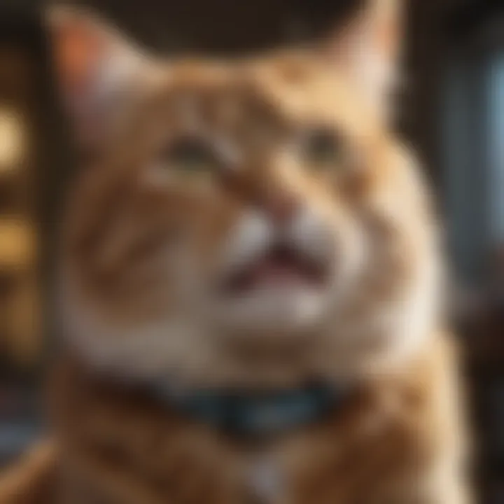 Happy Cat Wearing Seresto Breakaway Collar