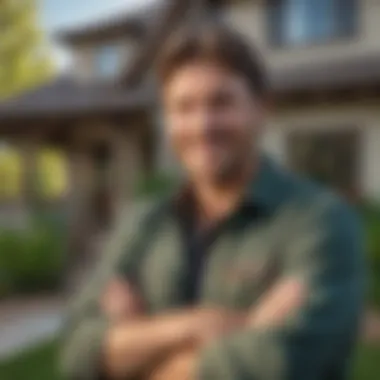 Satisfied Homeowner in Pest-Free Environment Happy homeowner enjoying pest-free environment in Lakewood, CO