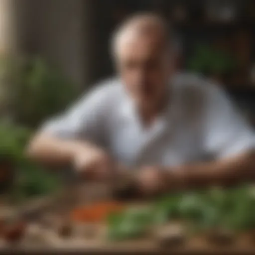 Herbal ingredients selection