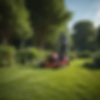 Heron Lawn Care Service Professional at Work