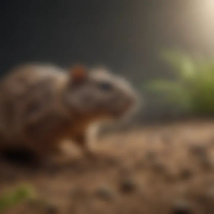 High-Frequency Sound Wave Gopher Control