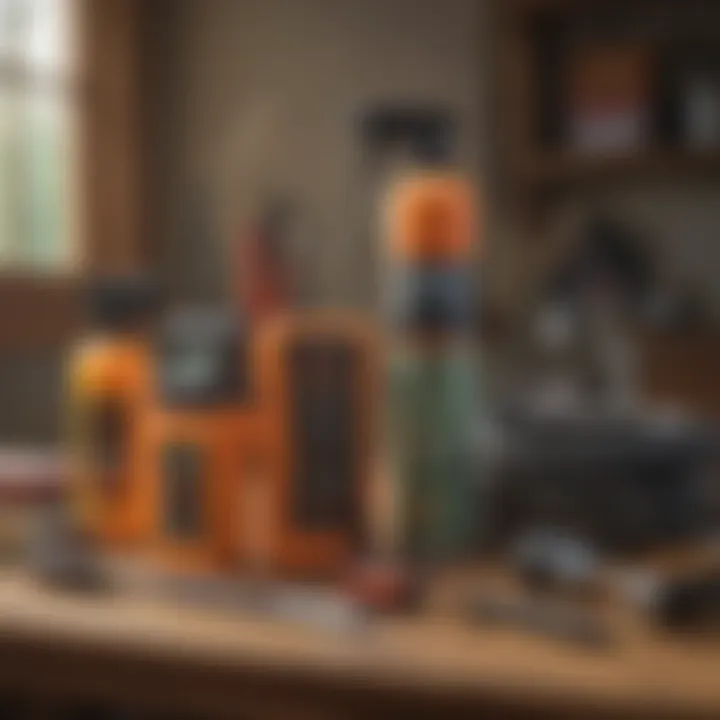 A variety of pest control products and equipment used by Hobbs Pest Control