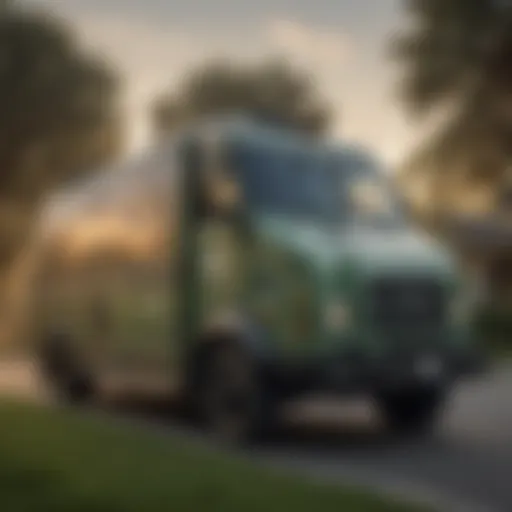 Illustration of Home Team Pest Defense van in Ocala