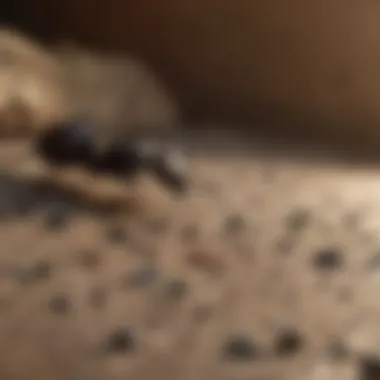 Home damage caused by carpenter ants