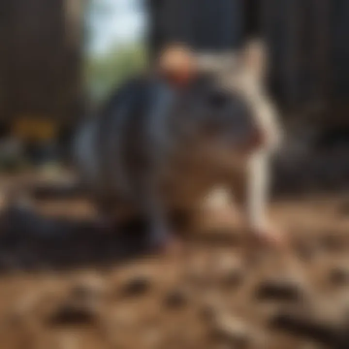 Illustration of a well-optimized rat trapping strategy.