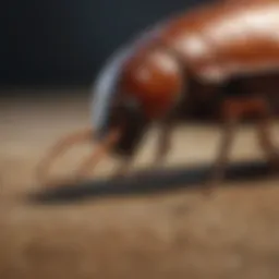 A close-up of a highly effective roach killer product