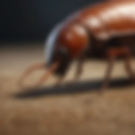 A close-up of a highly effective roach killer product