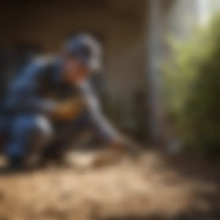 Professional Pest Eradication Services by Pure Pest Co. Illustration of pests being professionally eradicated