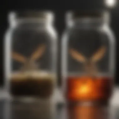 Analyzing Efficacy Differences Comparison of indoor and outdoor insecticides in jars