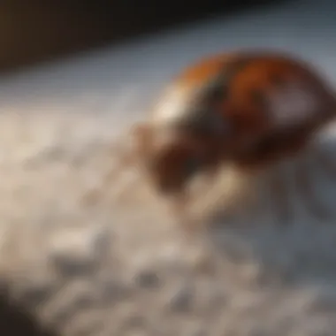 Infested items being treated with freezing method