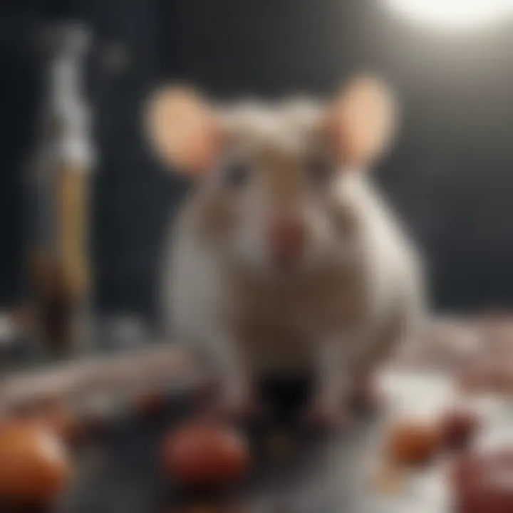 Infographic depicting various fertility control methods for rat populations