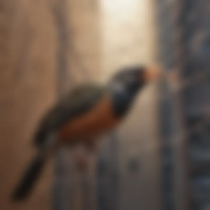 Innovative method using bird netting for removal