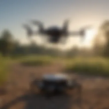 Aerial Deployment of Beneficial Insects Innovative pest control drone releasing beneficial insects