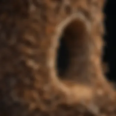 Intricate Termite Nest Structure