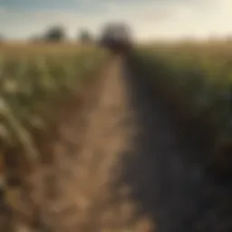 Illustration of Jameson Pest infestation in a cornfield