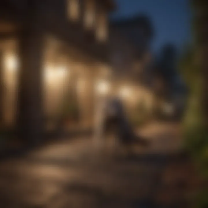 Motion sensor lights