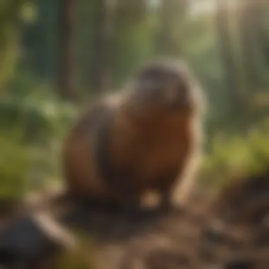 Botanical Deterrent for Woodchucks Aromatic Plants Repelling Woodchucks