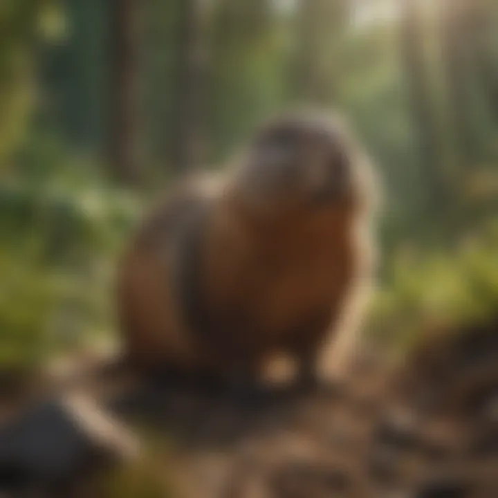 Botanical Deterrent for Woodchucks Aromatic Plants Repelling Woodchucks