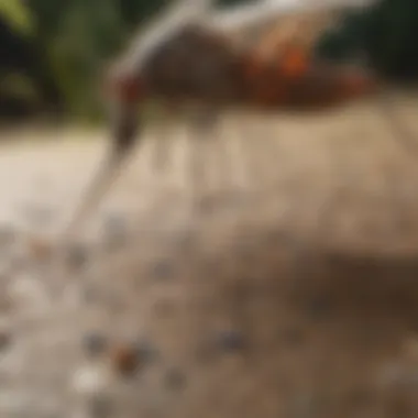 Mosquito Lifecycle in Bakersfield Illustration depicting the lifecycle of mosquitoes in Bakersfield