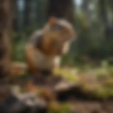 Live Chipmunk Trapping Cage