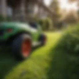 Lush green lawn maintained by TruGreen Plainfield