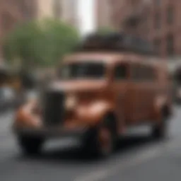 Luxurious Flea Extermination Service Vehicle in NYC
